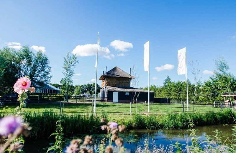 Vergaderen minicamping Landscheiding